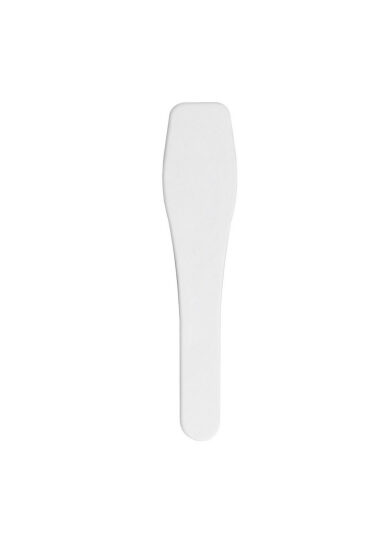 2D paper ice cream spoon – 97 mm